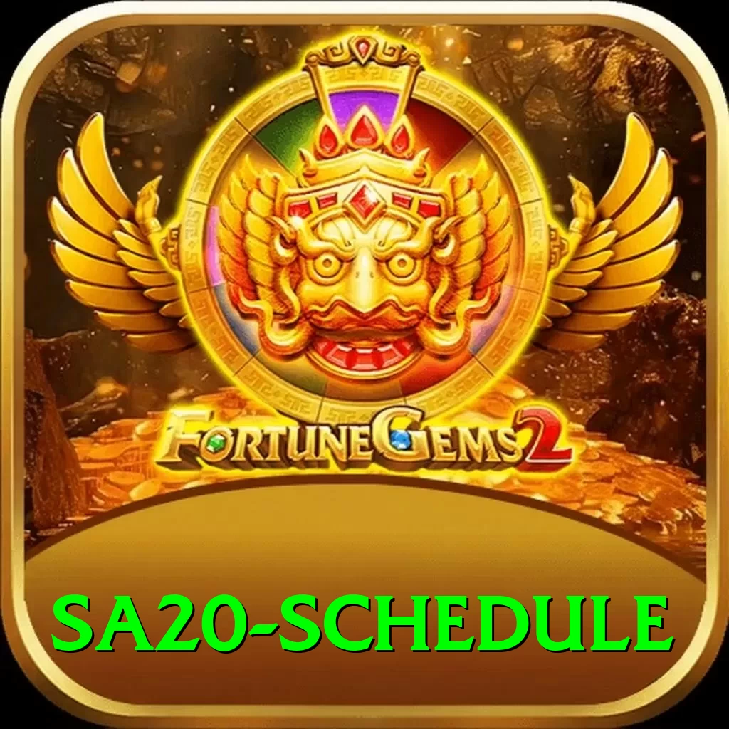 sa20 schedule Pro - 2